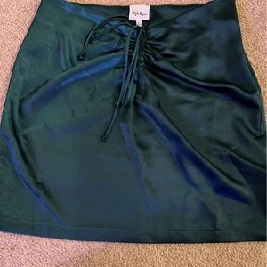 Brand new silk tie skirt